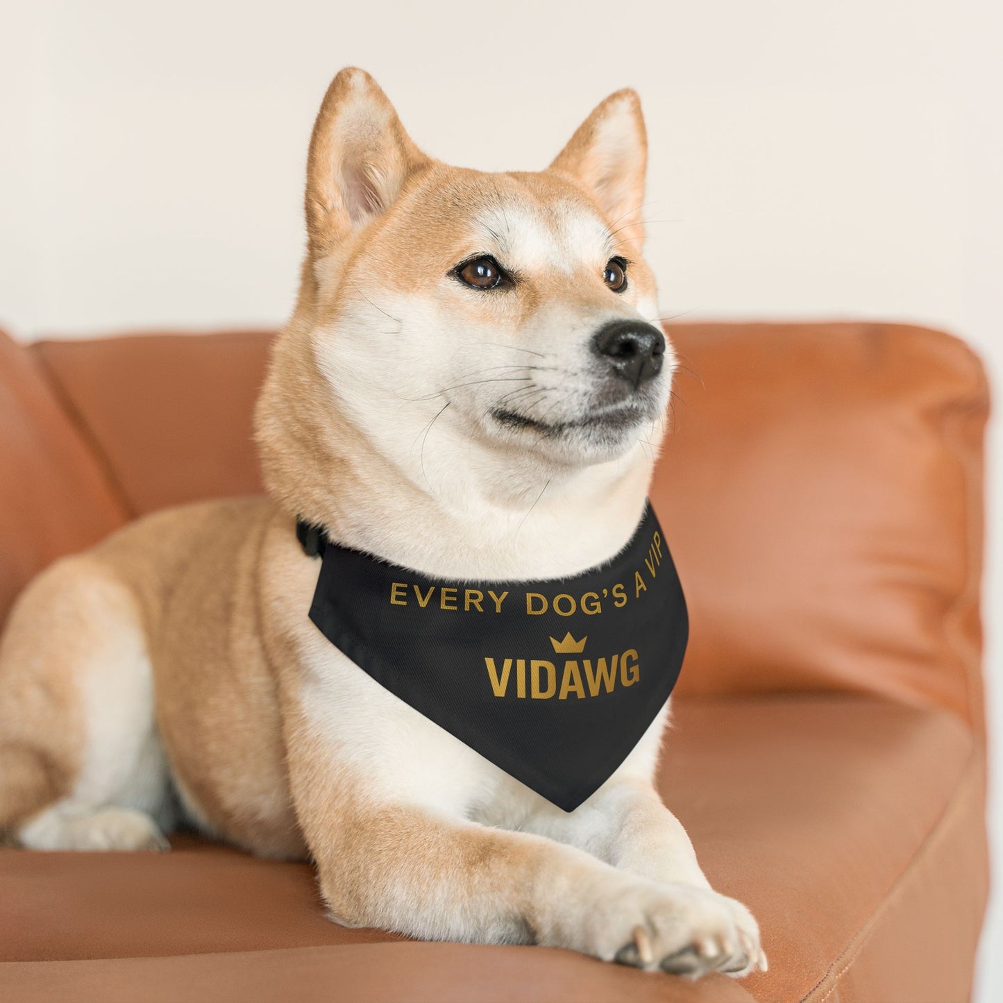 Stylish Pet Bandana Collar - "Every Dog's a VIP" - Perfect for Dog Lovers, Gifts, Celebrations, and Everyday Wear, Custom Pet [...]