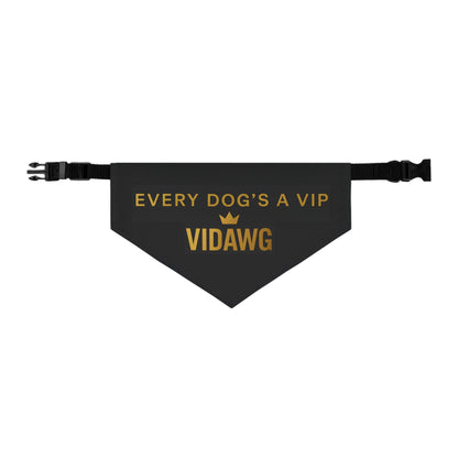 Stylish Pet Bandana Collar - "Every Dog's a VIP" - Perfect for Dog Lovers, Gifts, Celebrations, and Everyday Wear, Custom Pet [...]