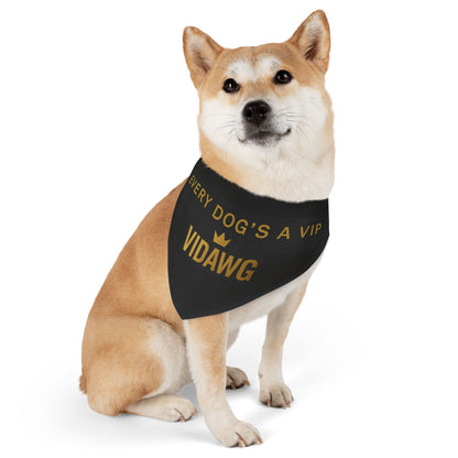 Stylish Pet Bandana Collar - "Every Dog's a VIP" - Perfect for Dog Lovers, Gifts, Celebrations, and Everyday Wear, Custom Pet [...]